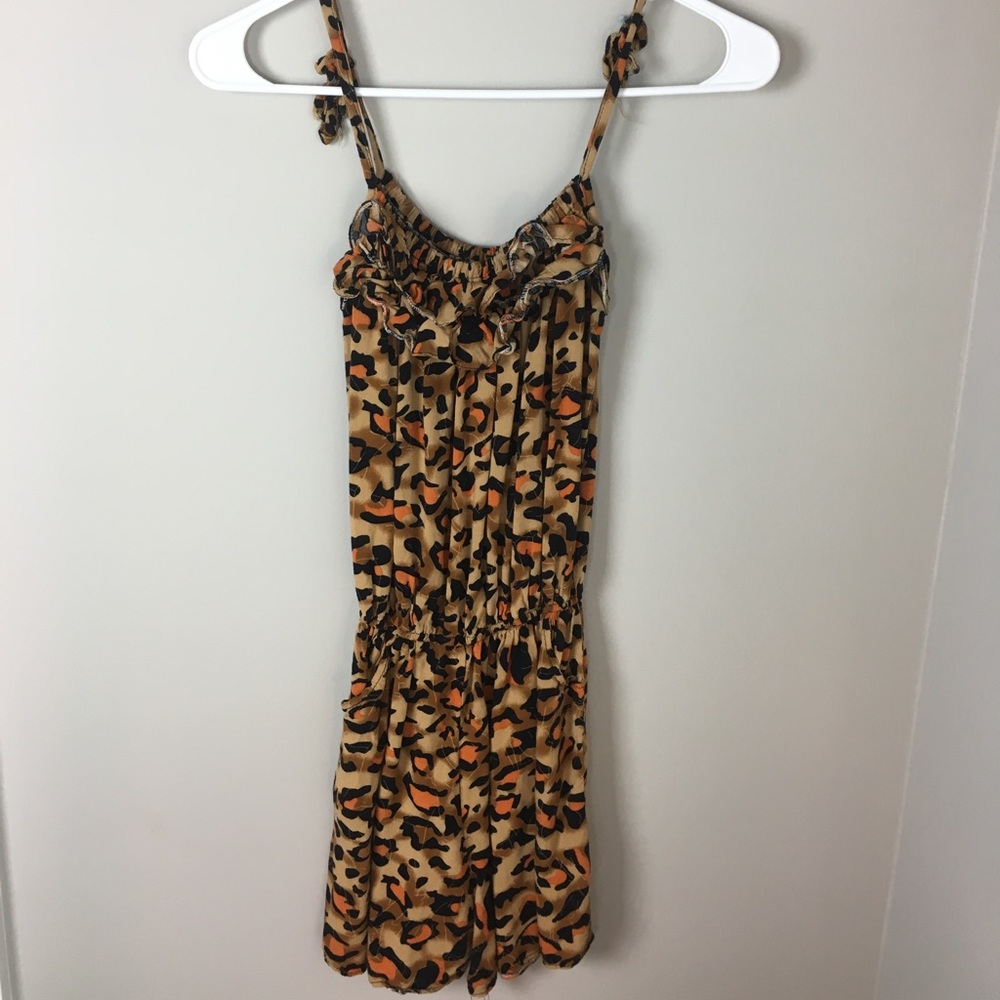 5/$20 Cheetah Print Romper
